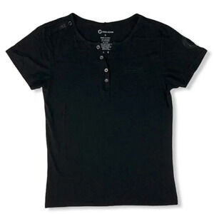Fried-Denim Short Sleeve Black Size S Men's T-Shirt